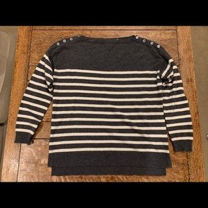 👚 Ralph Lauren striped cashmere sweater